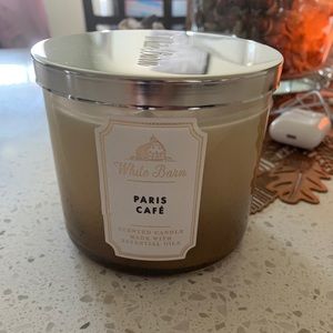 NWT! Paris Cafe Candle